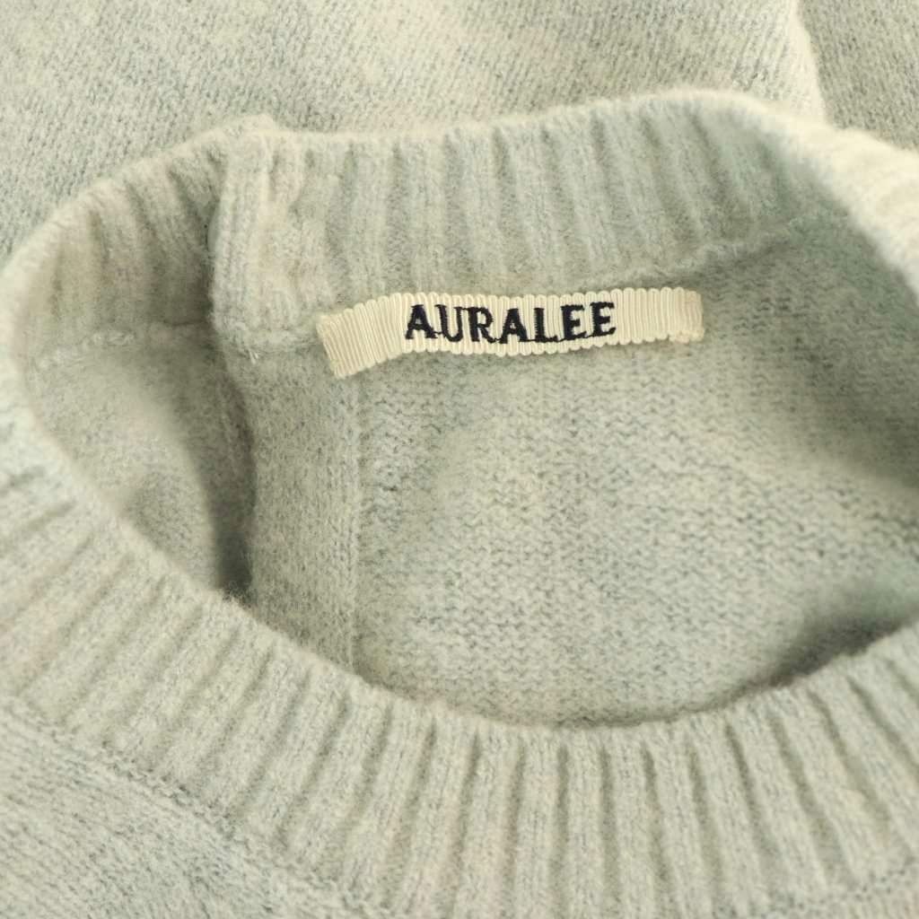 ニット/セーター AURALEE BRUSHED RASCHEL MOLE KNIT P/O AURALEE BRUSHED RASCHEL MOLE KNIT P/O – Chum!