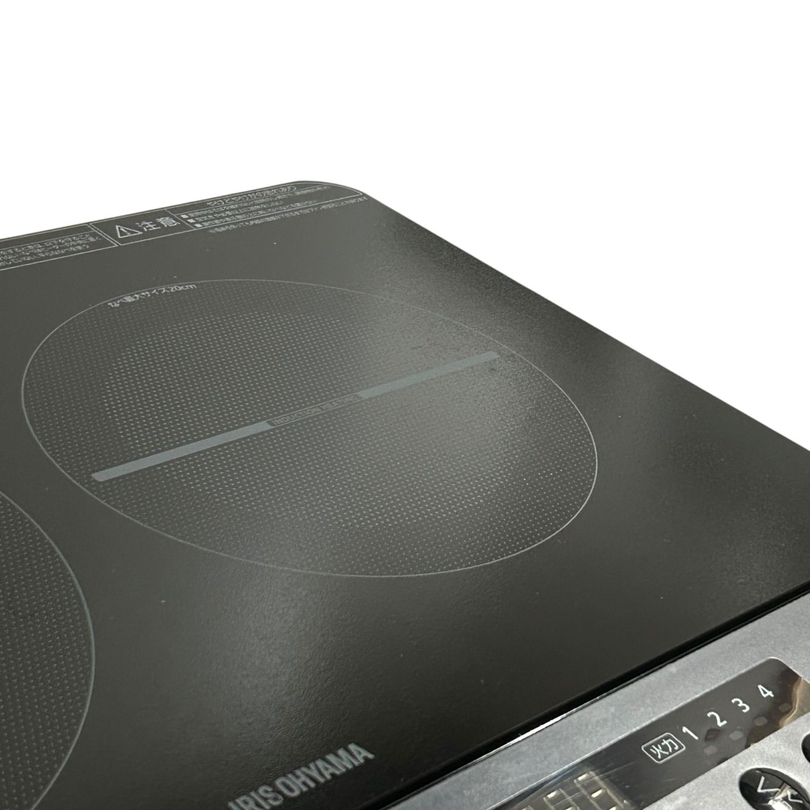 2024年製 アイリスオーヤマ 2口IHコンロ IHK-W13S-B ブラック - メルカリ
