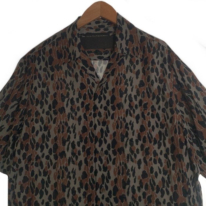 WACKO MARIA ワコマリア 25SS ハワイアン 半袖 シャツ レオパード