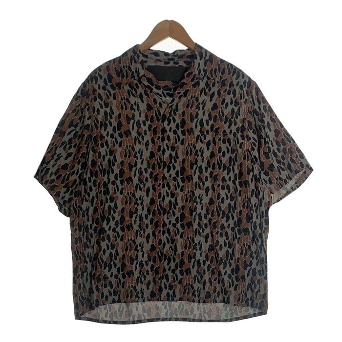 WACKO MARIA ワコマリア 25SS ハワイアン 半袖 シャツ レオパード