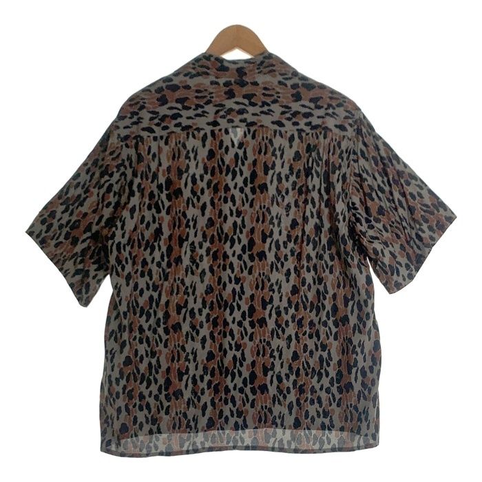 WACKO MARIA ワコマリア 25SS ハワイアン 半袖 シャツ レオパード