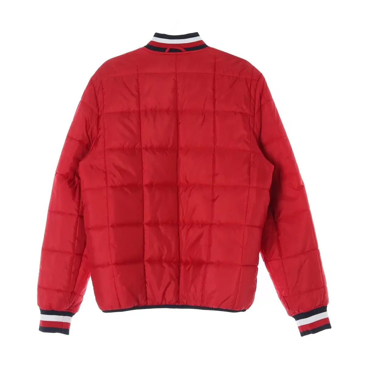M Tommy Hilfiger トミーヒルフィガー レッド キルティング ダウン 