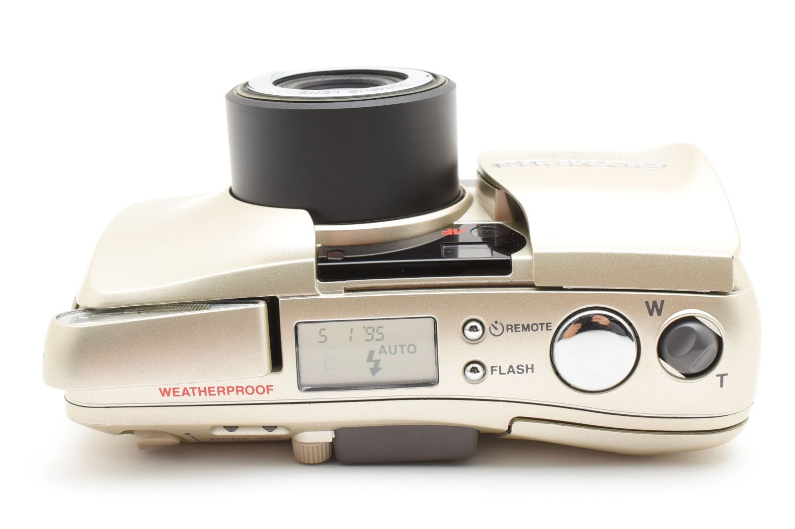 ☆良品☆ オリンパス OLYMPUS Stylus Zoom 105 ゴールド【μ海外モデル