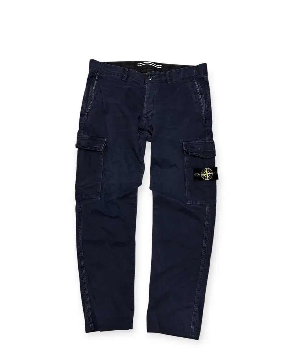 STONE ISLAND ストーンアイランド ワッペン カーゴ パンツ ネイビー