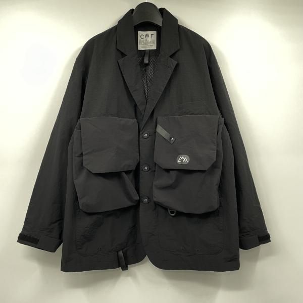 中古】CMF OUTDOOR GARMENT FISHING COMP SHIRTS ブラック サイズM 