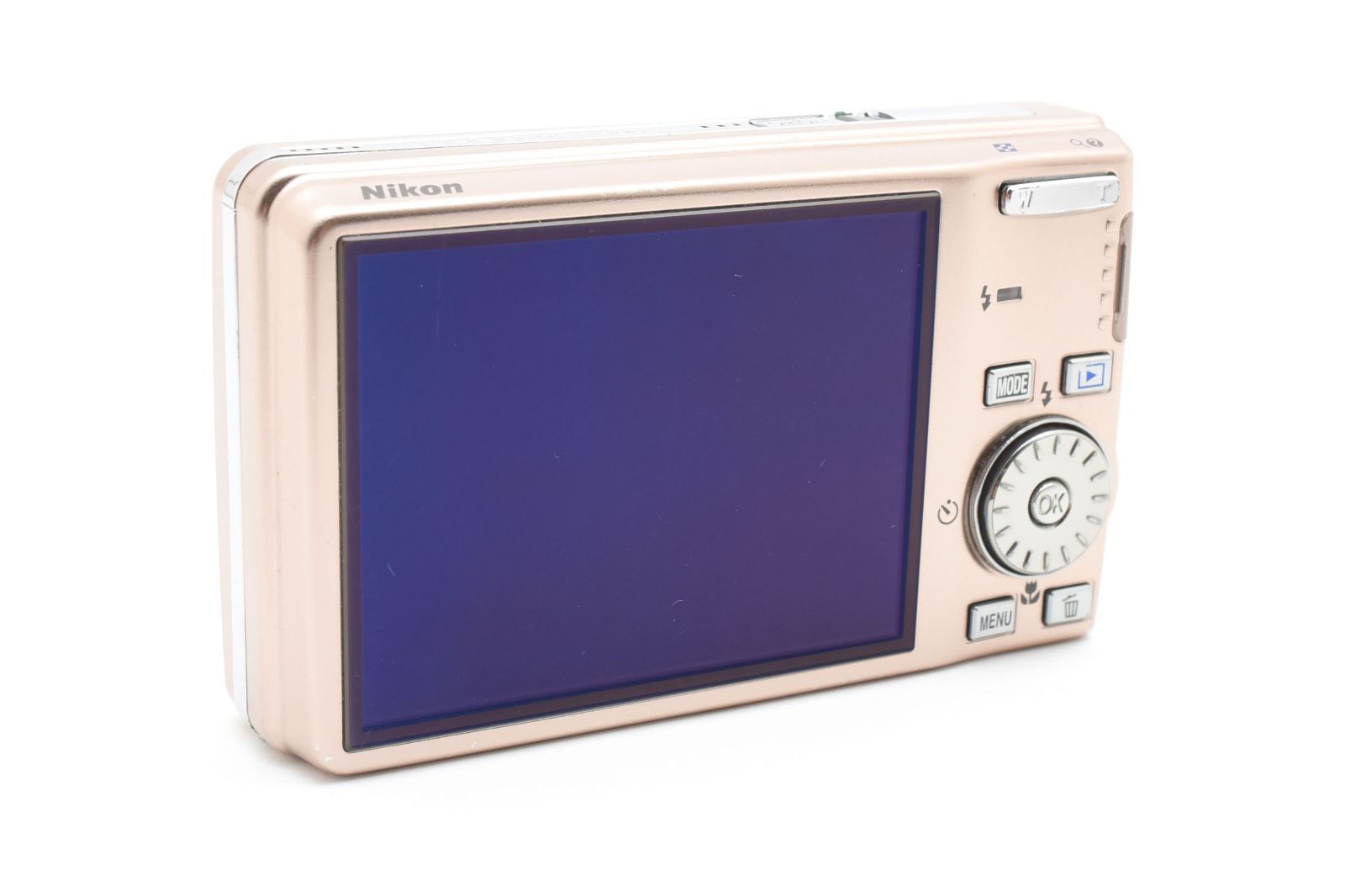 ☆動作良好☆ ニコン Nikon COOLPIX S600 ゴールド 【エモい写り・世界