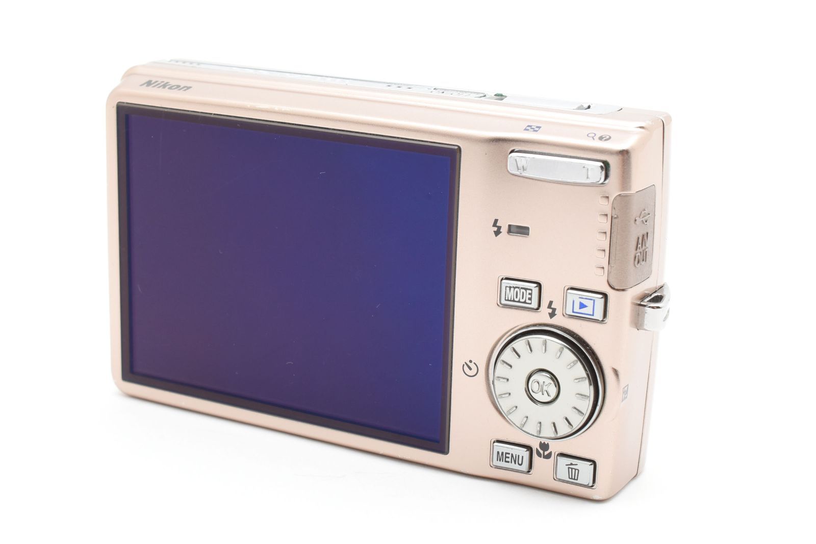 ☆動作良好☆ ニコン Nikon COOLPIX S600 ゴールド 【エモい写り・世界