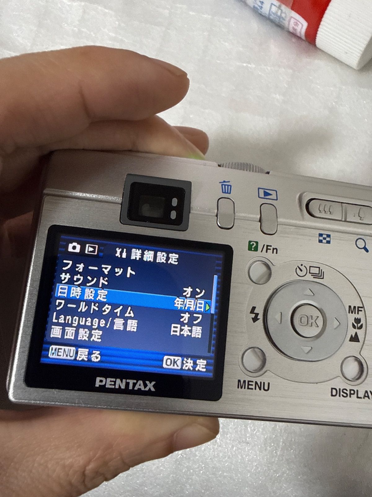 ❗️動作良好❗️デジカメ 本体 PENTAX Optio S50 - メルカリ