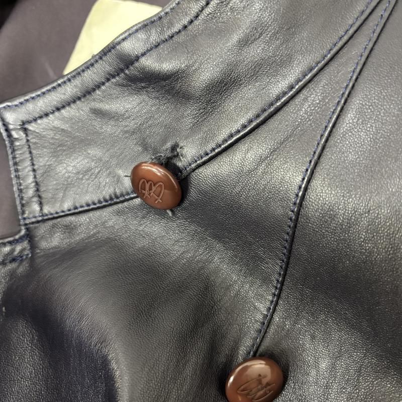 【希少】ヴィンテージ ピエールバルマン ラム レザージャケット M 2026年最新】Pierre Balmain メンズ レザージャケット・ライダースの