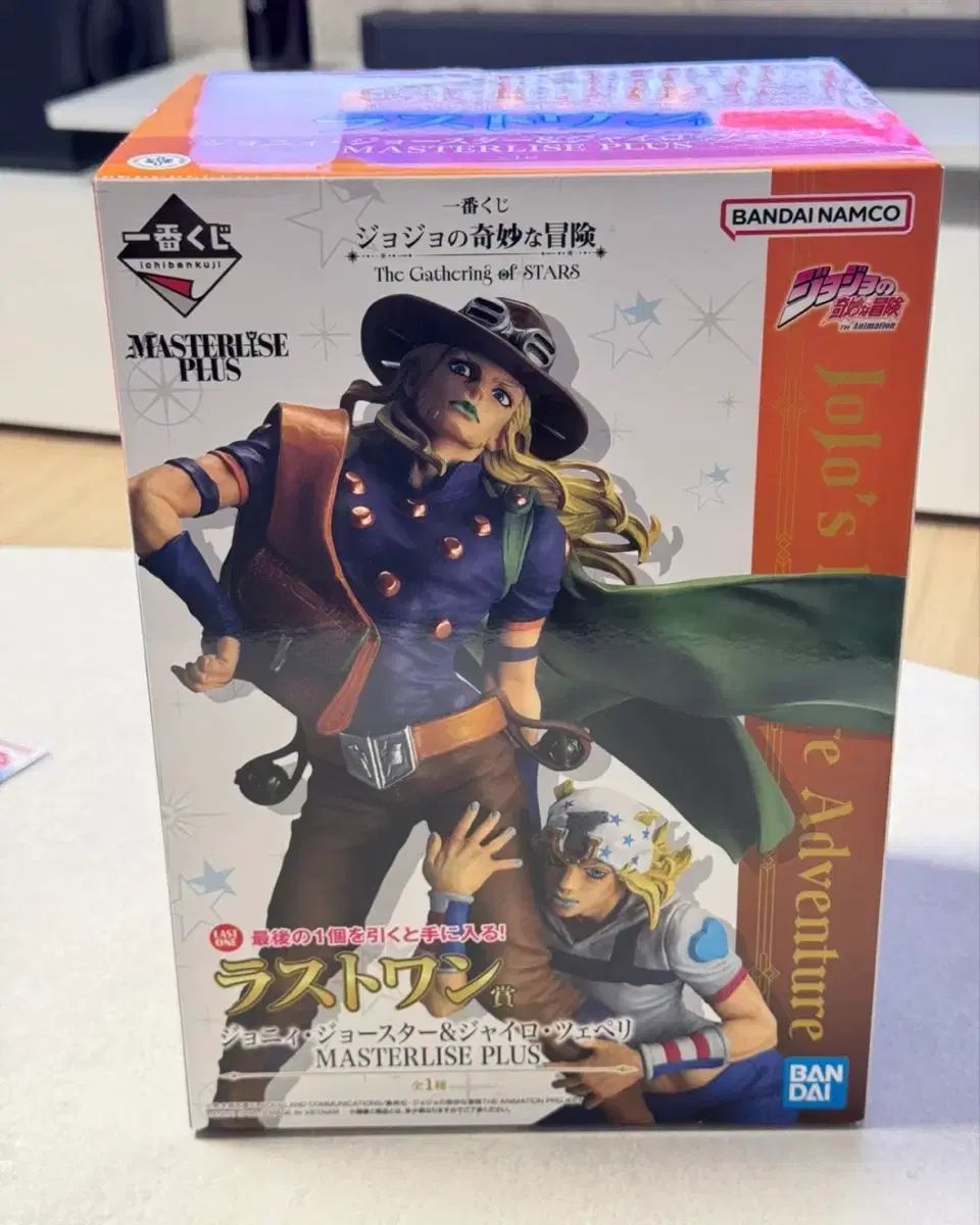 ジョジョ 新作 一番くじ ラストワン ジャイロ・ツェペリu0026ジョニィ 