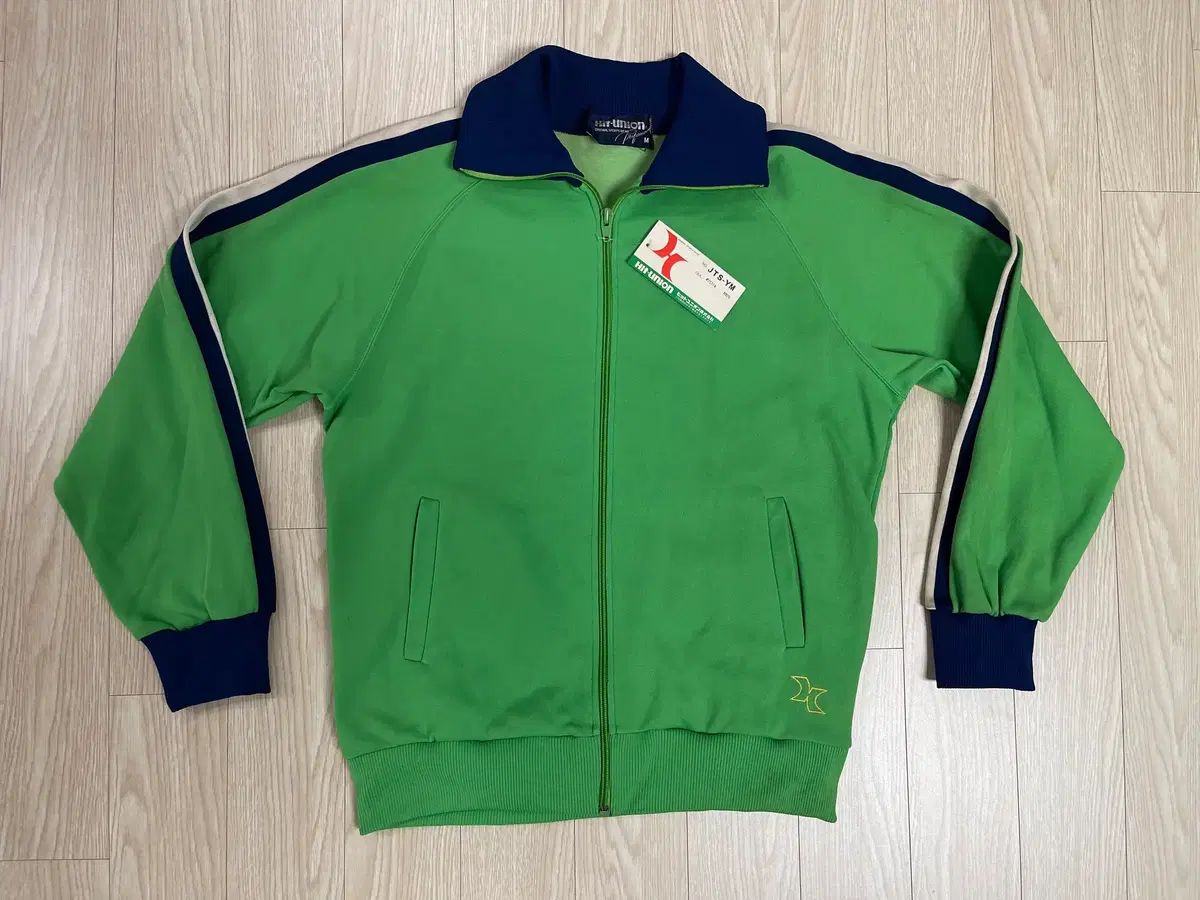 ヒットユニオン 80s オールド トラックジャージ セットアップ グリーン