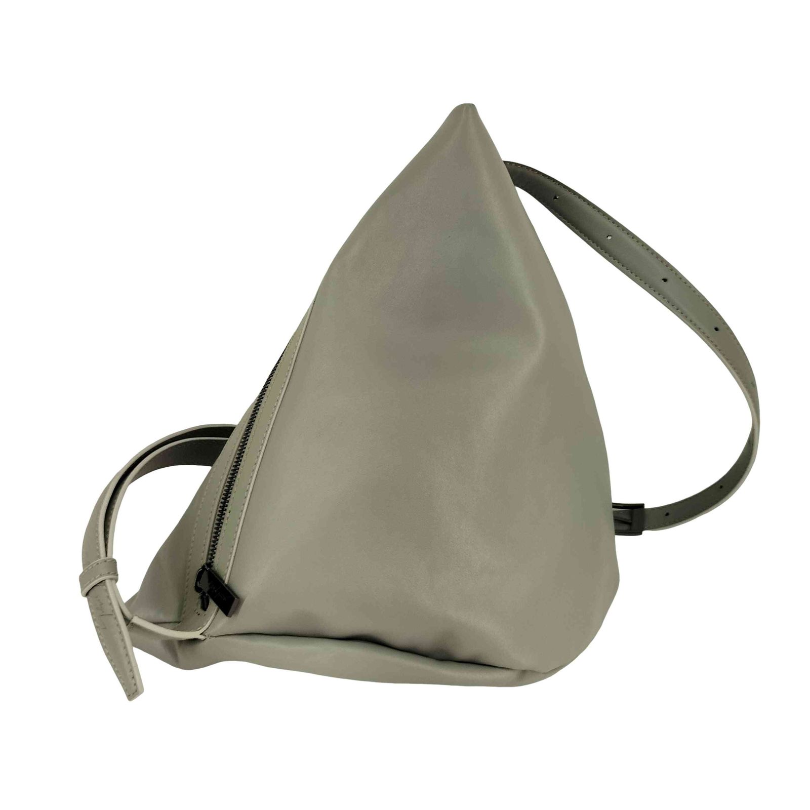 【加古川店】 中古 Yohji Yamamoto | ヨウジヤマモト ショルダーバッグ Round Shoulder (S) DT-I60-760 discord ベージュ 【121】 discord Yohji Yamamoto MADE IN ITALY | Yohji Yamamoto (ヨウジ