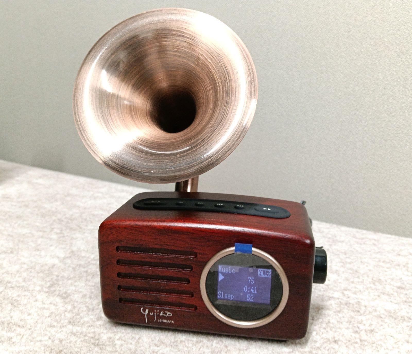 【中古】石原裕次郎生誕85周年特別企画 裕次郎名曲プレーヤー （レトロホーン） 石原裕次郎生誕85周年特別企画「裕次郎名曲プレーヤーレトロホーン