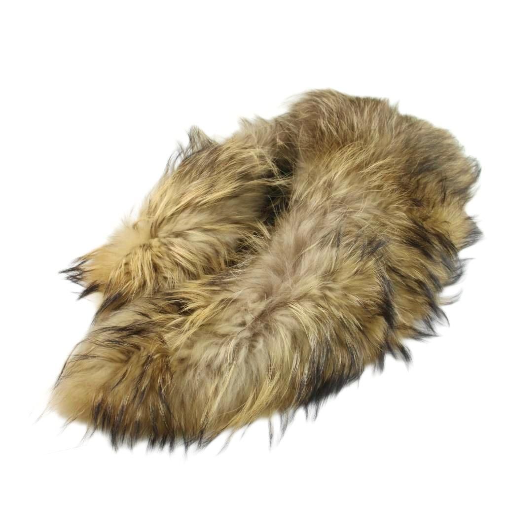 セリーヌ CELINE 毛皮ストール フォックスファー ショール ティペット 38 茶 ブラウン ■GY19 /MQ ■OH