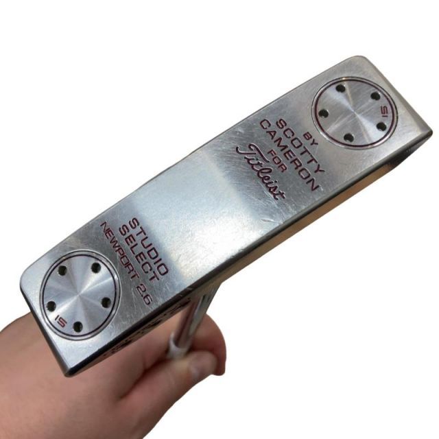 中古】 タイトリスト SCOTTY CAMERON STUDIO SELECT NEWPORT 2.6 34