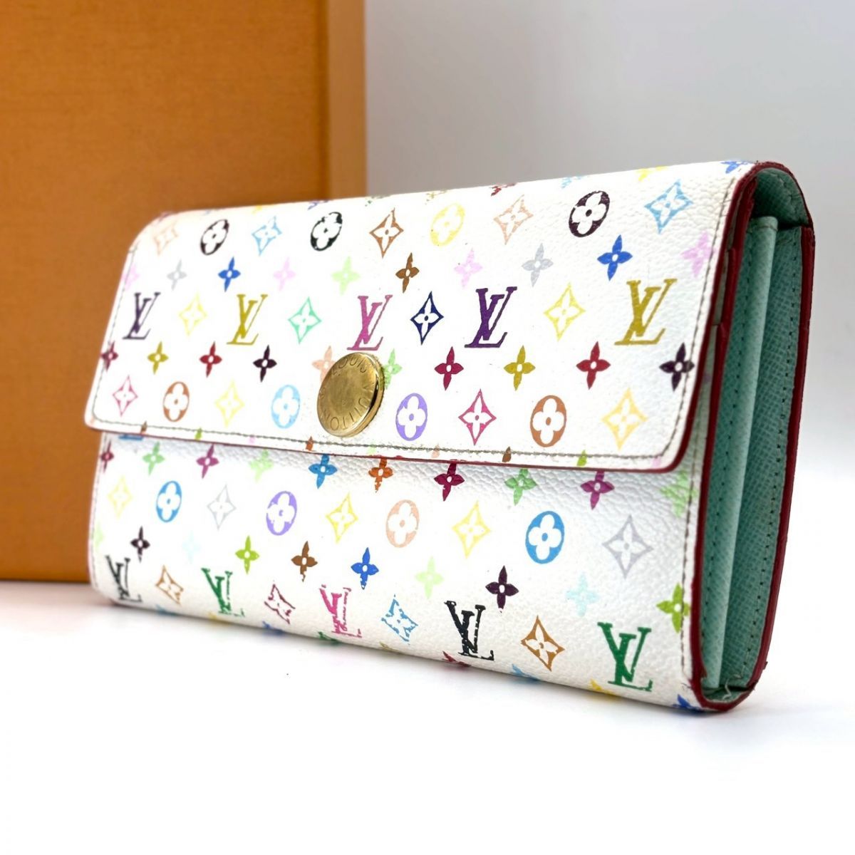 Louis Vuitton マルチカラーモノグラム 長財布 色彩は余白に踊る】 LOUIS VUITTON 長財布 モノグラム マルチカラー