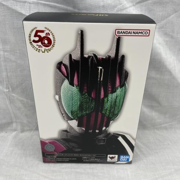 中古】未開)S.H.Figuarts (真骨彫製法) 仮面ライダーディケイド 50th