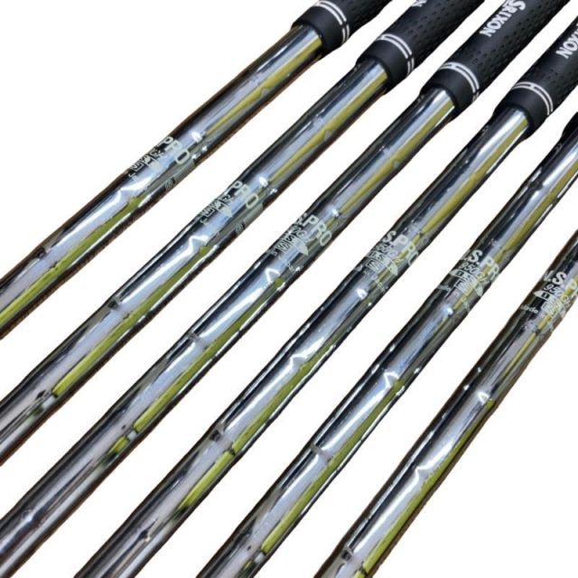 中古】 ダンロップ SRIXON ZX5 6S レフティ アイアンセット IR NS PRO