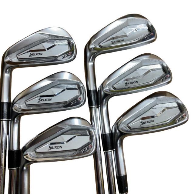 中古】 ダンロップ SRIXON ZX5 6S レフティ アイアンセット IR NS PRO
