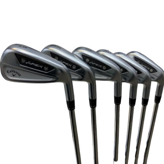キャロウェイ 6S IR アイアンセット APEX フレックスS apex black