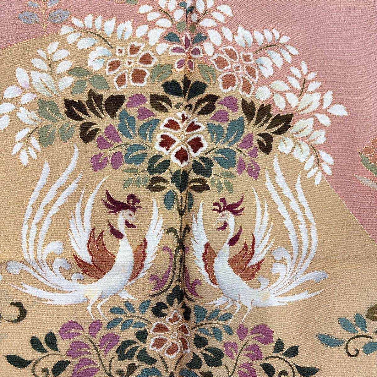 色留袖 身丈158.5cm 裄丈65cm 正絹 名品 【中古】 色留袖 身丈158.5cm 裄丈62cm 正絹 名品 【中古】の通販 by バイセル