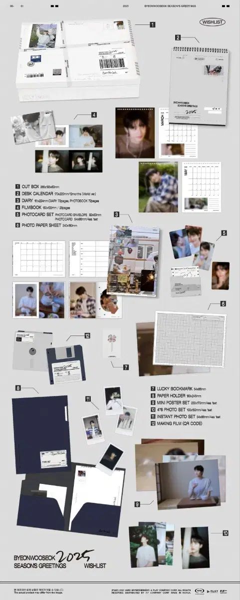 ビョンウソク Byeon Wooseok 2025 シーグリ シーズングリーティング