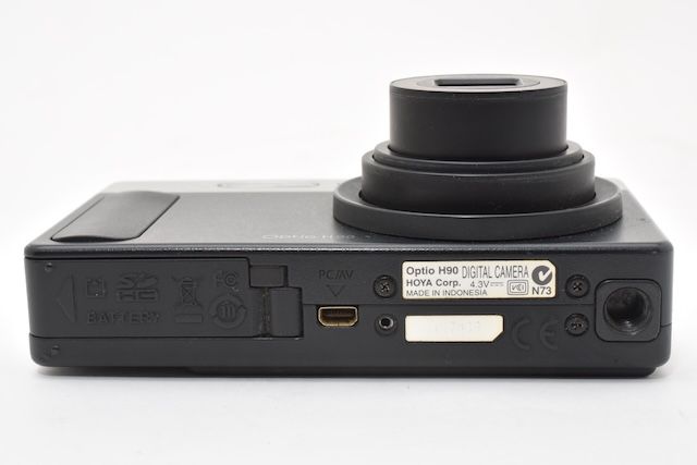 並品＞ PENTAX デジタルカメラ Optio H90 マットブラック OPTIOH90MB