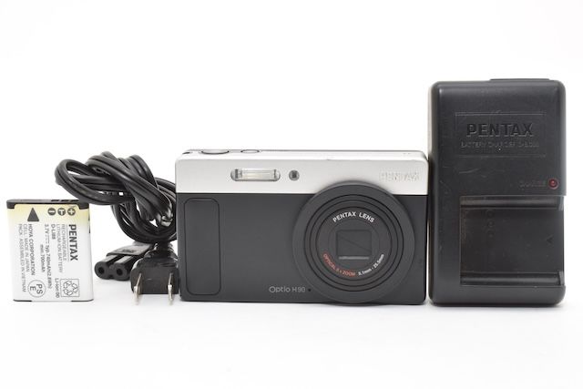 並品＞ PENTAX デジタルカメラ Optio H90 マットブラック OPTIOH90MB