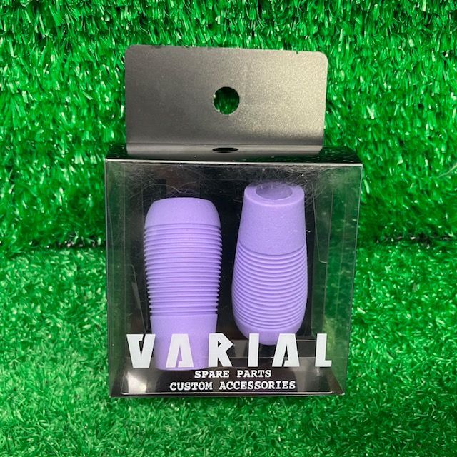 和塩 DRT バリアルハンドル ファットノブ パープル ホイールキャップ