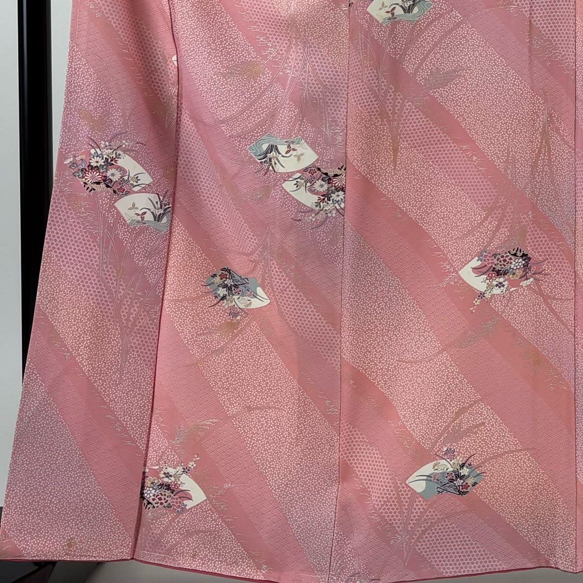 中古美品 小紋 紫陽花柄 薄ピンク□ON71120-5 楽天市場】アジサイ 