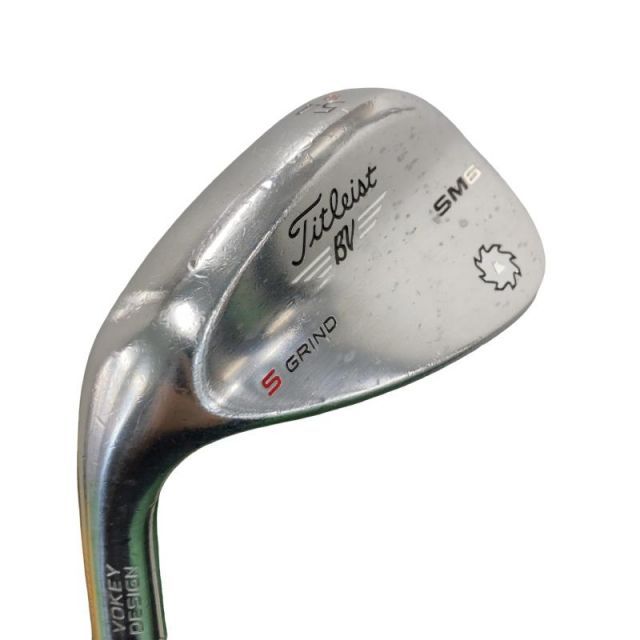 中古】 タイトリスト VOKEY SPIN MILLED SM6 ツアークロム 54°/10°S