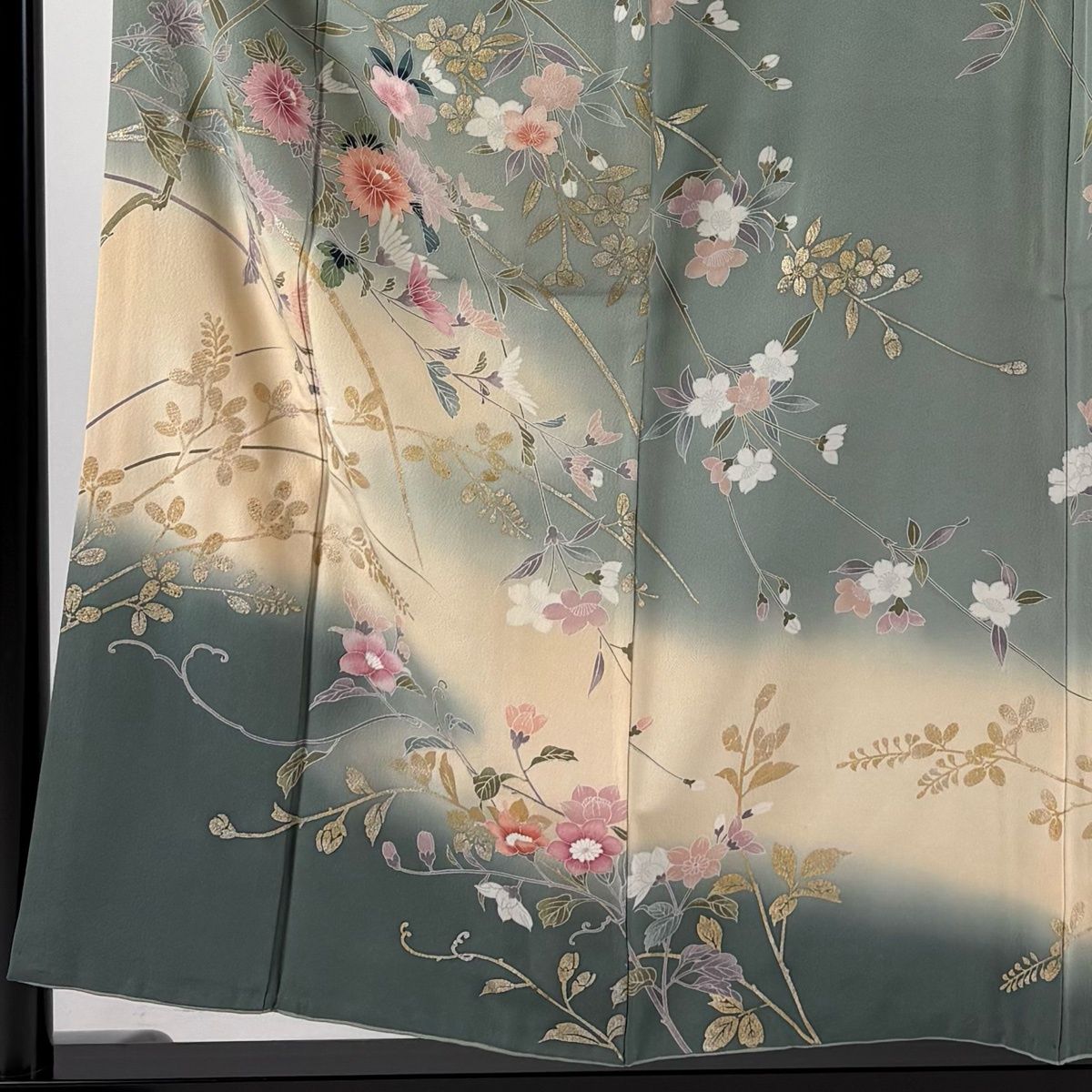 訪問着 身丈154.5cm 裄丈64.5cm 正絹 秀品 【中古】 訪問着 身丈154.5cm 裄丈64cm 正絹 秀品 【中古】の通販 by バイセル