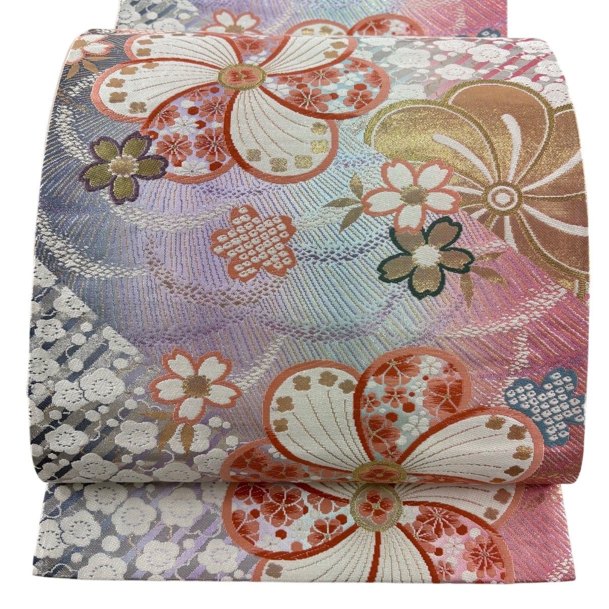 【美品】 袋帯 秀品 六通 正絹 【中古】 美品】 袋帯 秀品 六通 正絹 【中古】の通販 by バイセル ラクマ店｜ラクマ