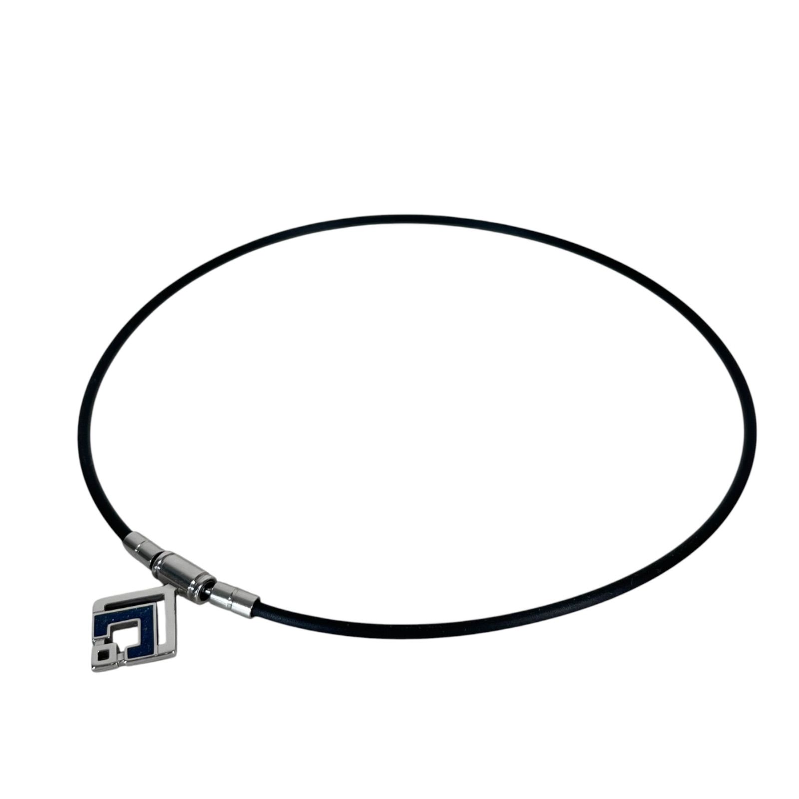 コラントッテ(Colantotte) 磁気ネックレス TAOネックレス スリム ARAN mini シルバー ブルーラメ Lサイズ　2604281