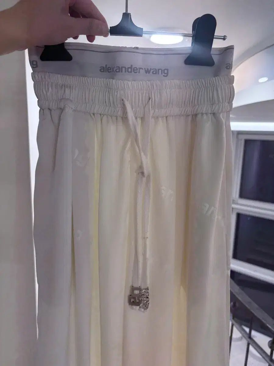 アッシャー購入 シルク ワイド パンツ