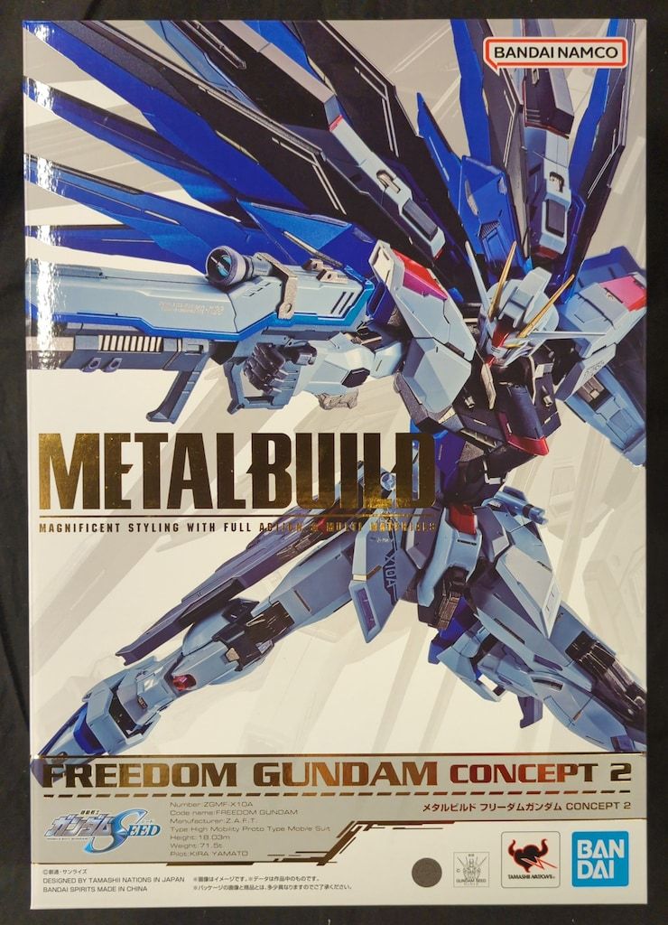 BANDAI SPIRITS METAL BUILD 機動戦士ガンダムSEED フリーダムガンダム CONCEPT 2