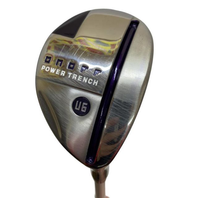 【中古】 ダイワ(グローブライド) ONOFF FAIRWAY WINGS(2018) U6 レディース ユーティリティ UT リシャフト (フレックスその他) レディース 女性用 右利き 右用 Cランク ゴルフクラブ
