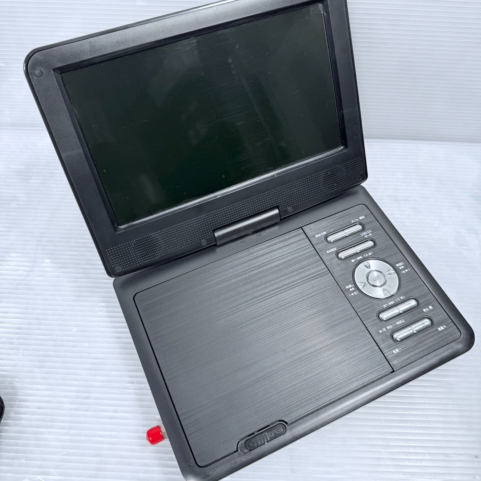 TEES ワンセグTV付ポータブルDVDプレイヤー9インチ TEES ワンセグTV付 ポータブルDVDプレーヤー 9インチ PDVD-W927