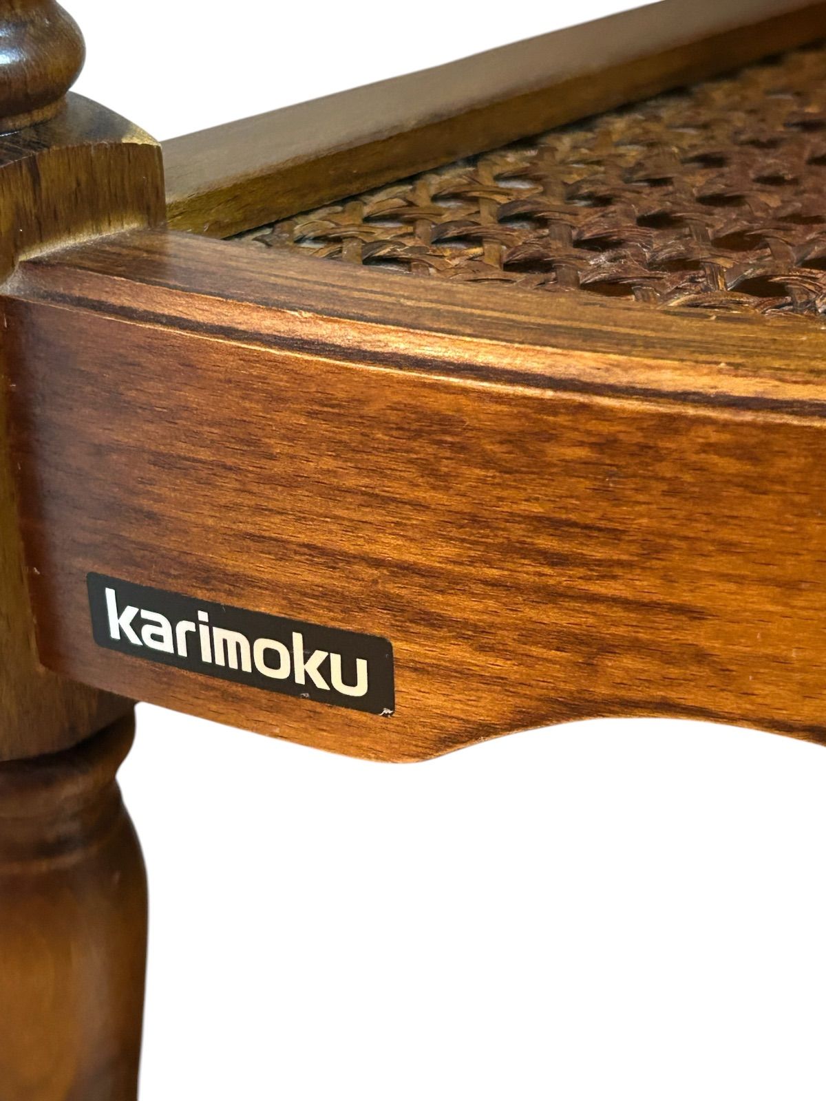 カリモクkarimoku コロニアル コーナーテーブル コーナーラック 花台
