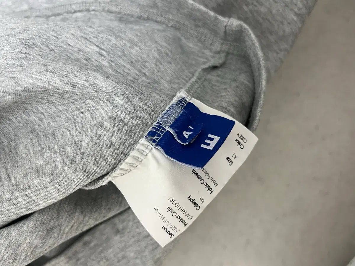 ADER ERROR アーダーエラー グレー スター ロゴ 半袖 Tシャツ A1