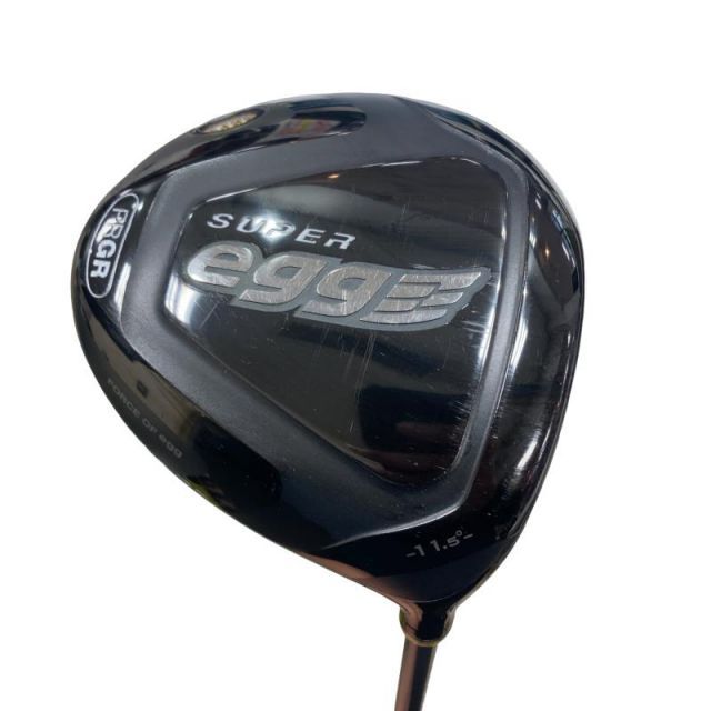 【中古】 プロギア SUPER egg 11.5° レディース ドライバー DR eggオリジナルカーボン (フレックスL) レディース 女性用 右利き 右用 Cランク ゴルフクラブ