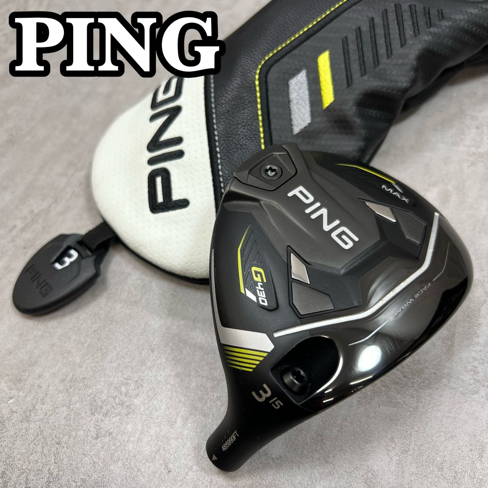 PING ピン G430　MAX マックス メンズゴルフ スプーン 3W フェアウェイウッド 右利き用 15° ヘッドのみ