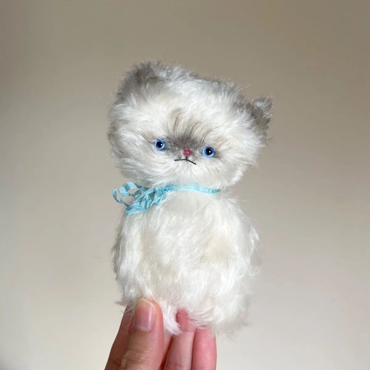 グレーポイントの子 ｝ Cora きみのこねこちゃん 猫 ねこ ぬいぐるみ