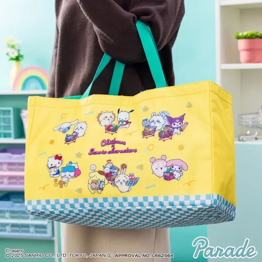 ちいかわサンリオキャラクターズ レジかご整理バッグ 6,633円