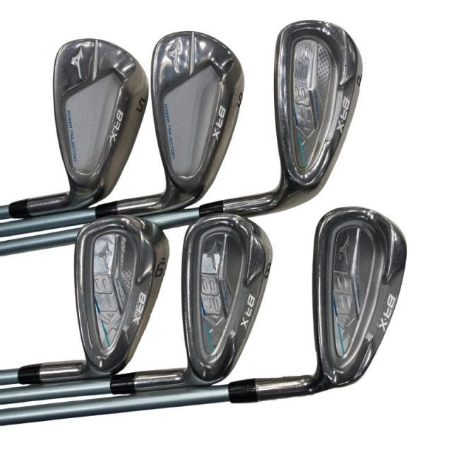 【中古】 ミズノ BR-X 6S レディース アイアンセット IR BR-X (フレックスL) レディース 女性用 右利き 右用 Cランク ゴルフクラブ