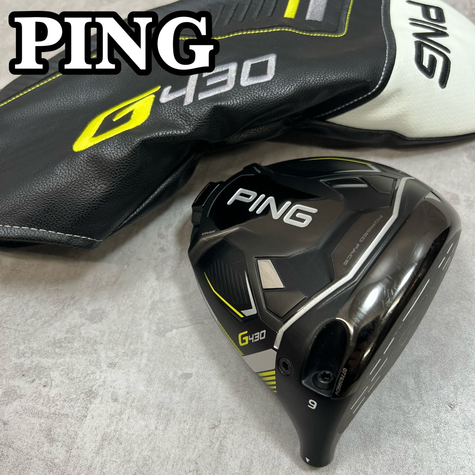 PING ピン G430 MAX メンズゴルフ ドライバー 1W 右利き 9.0° ヘッドのみ