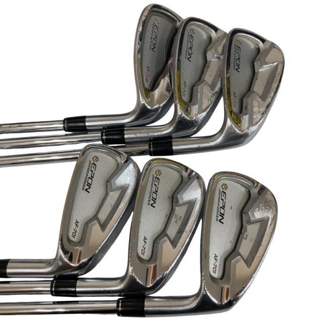 中古】 エポンゴルフ株式会社 EPON AF-701 6S アイアンセット IR 純正 