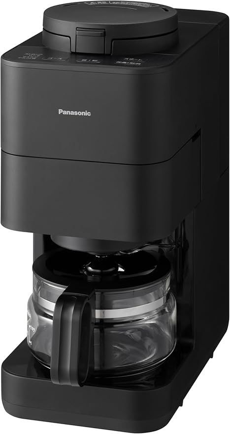 パナソニック コーヒーメーカー全自動 ミル付き 沸騰浄水機能デカフェ豆コース搭載 パナソニック コーヒーメーカー 全自動 ミル付き 沸騰浄水機能