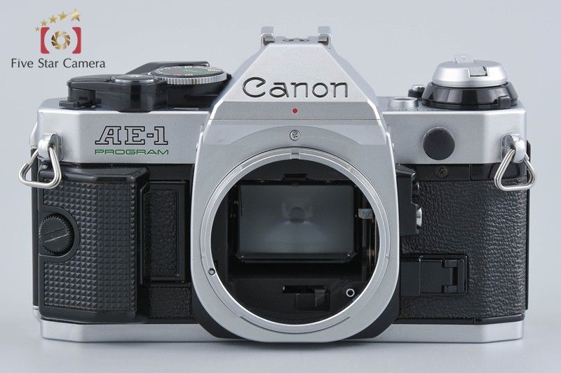 Canon AE-1 Program シルバー 一眼レフカメラ Amazon.com : Canon AE-1 Program 35mm SLR Film Camera Kit 50mm MF