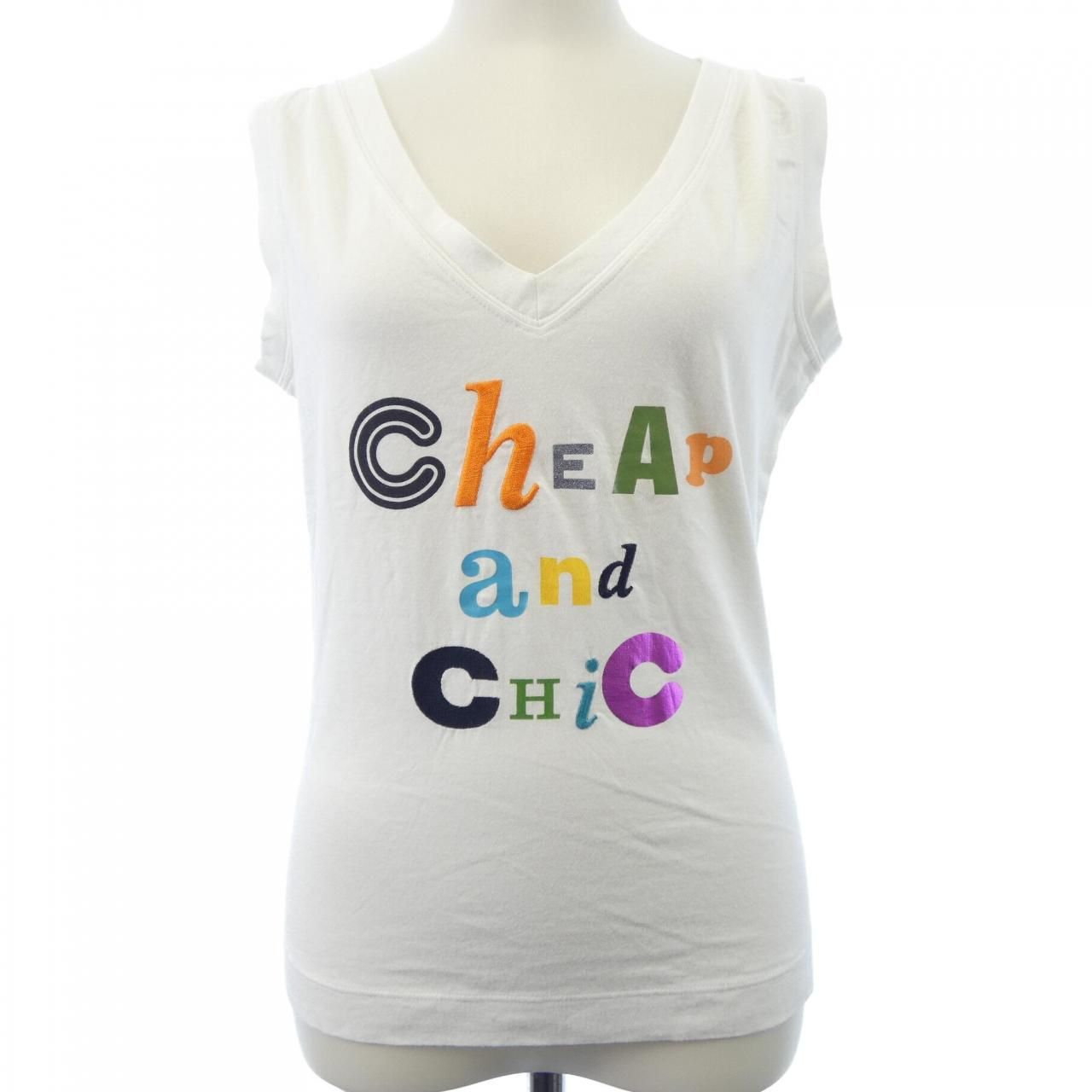 新品　モスキーノ　チープアンドシック　42000円　可愛いお花柄トップス MOSCHINO CHEAPANDCHIC モスキーノ チープアンドシック レオパード
